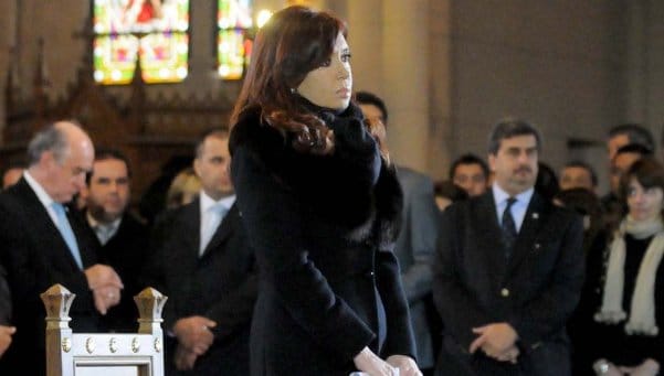 Cristina participa del Tedeum por el 25 de Mayo en la Basílica de Luján