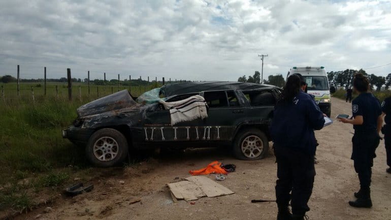 Fatal accidente a metros del autódromo de Olavarría