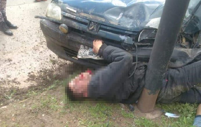 Zárate: Carnicero persiguió a delincuente que lo asaltó y lo atropelló con el auto