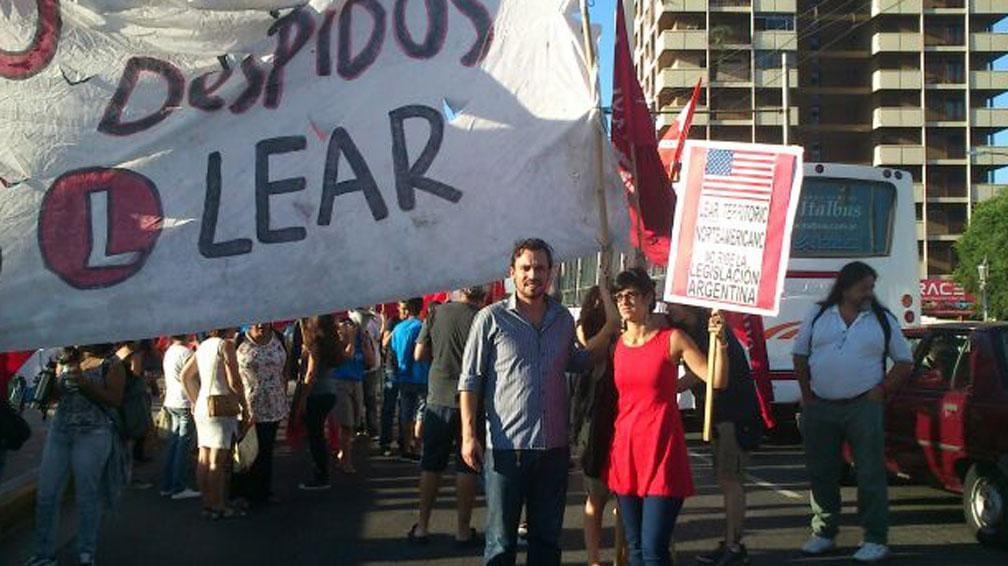 Trabajadores de Lear cortan Panamericana para reclamar por los despidos