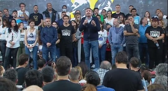Máximo Kirchner en Lanús: "Necesitamos más diputados para no retroceder"