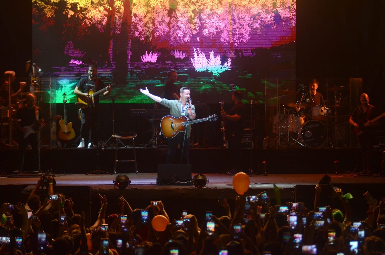 Luján: Más de 100.000 personas disfrutaron del recital gratuito de Luciano Pereyra