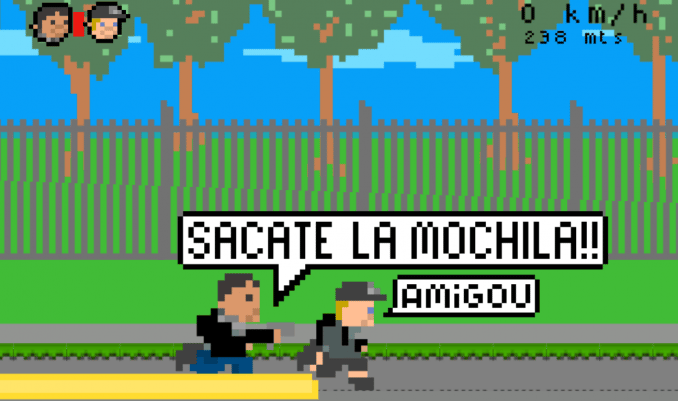 Ami-Go!: El videojuego del robo al turista en La Boca