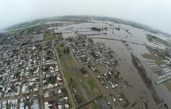 Inundaciones: Salto declaró el estado de emergencia y zona de desastre
