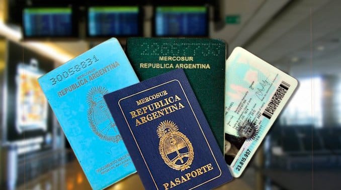 Cambios en la documentación para viajar a países del Mercosur