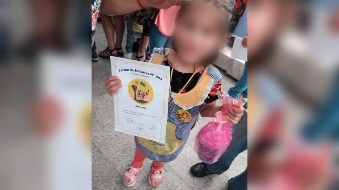 Merlo: Murió Maite, la nena de 5 años alcanzada por una bala perdida en Nochebuena