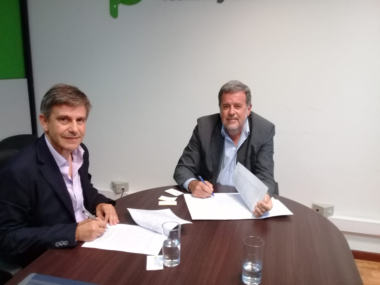  Vidal y Larreta acordaron trabajar juntos para prevenir fenómenos climáticos en la Provincia
