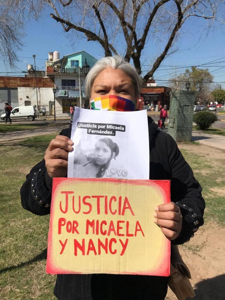 Movilización en Munro para pedir justicia por una madre y su hija asesinadas por una red de trata en Tigre