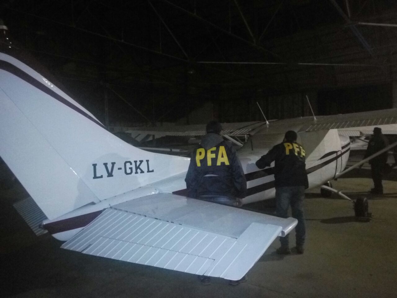 Operativo Bobinas blancas: Secuestraron una avioneta en Chaco 