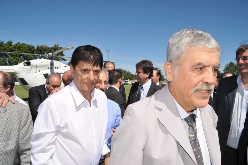 De Vido recorrió obras y se reunió con 30 intendentes en Roque Pérez
