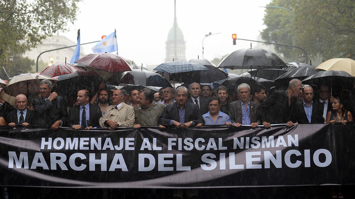 #18F: Miles de argentinos marcharon a un mes de la muerte de Nisman