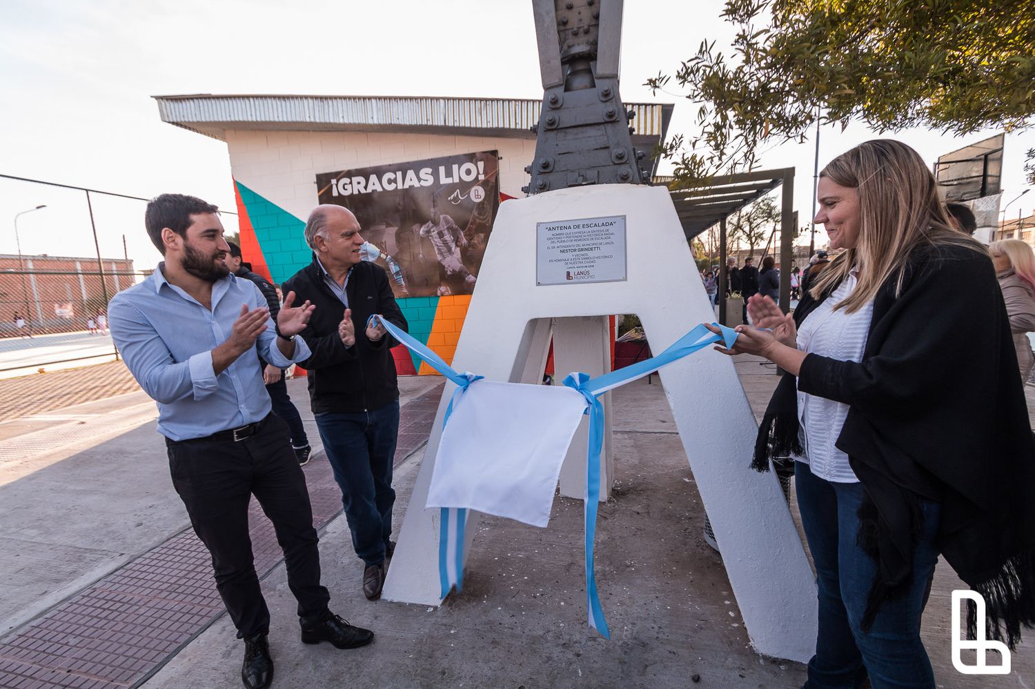 Lanús: Grindetti inauguró obras en el Parque Piñeiro de Remedios de Escalada