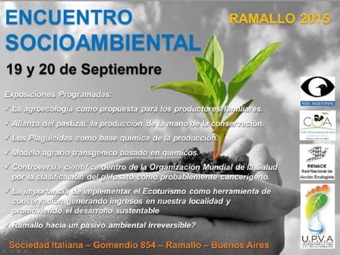 Comienza el "Encuentro Socio Ambiental Ramallo 2015"