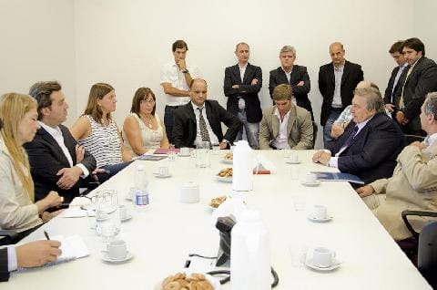 Giorgi se reunió con industriales en Luján