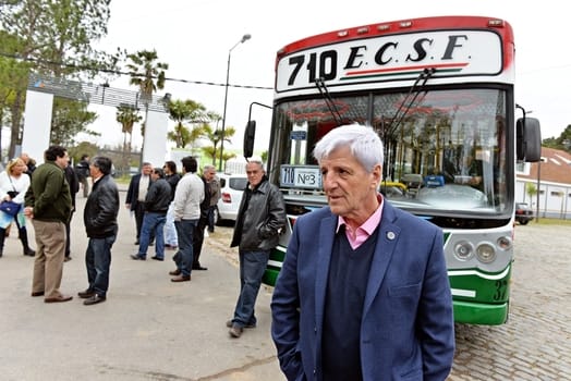 San Fernando: Andreotti inauguró micro que llega al Polideportivo N° 3