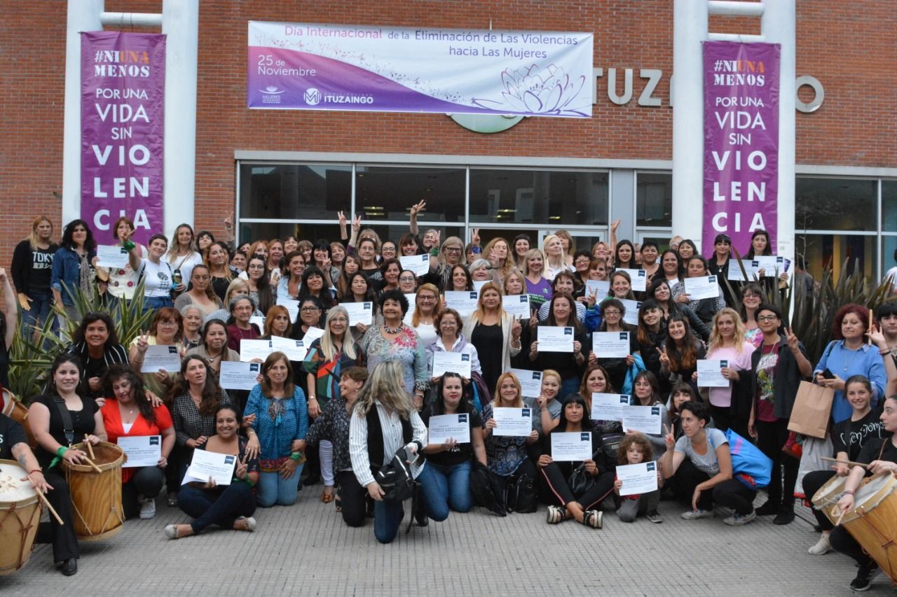 Día contra la Violencia de Género en Ituzaingó con disertación de Dora Barrancos y Cristina Álvarez Rodríguez