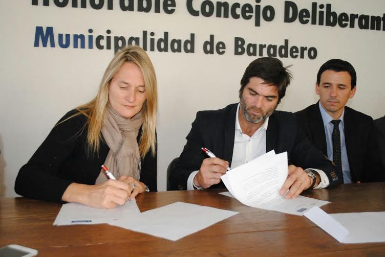 Baradero firmó convenio con Provincia Microempresas 