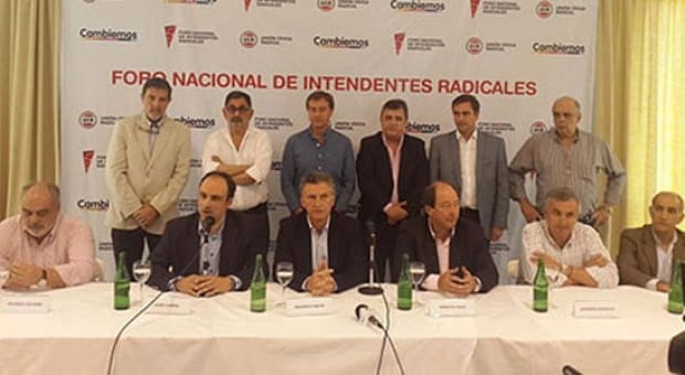 Macri consiguió el apoyo de Intendentes radicales