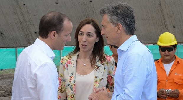 Macri, Vidal e Insaurralde recorrieron obras en Lomas de Zamora