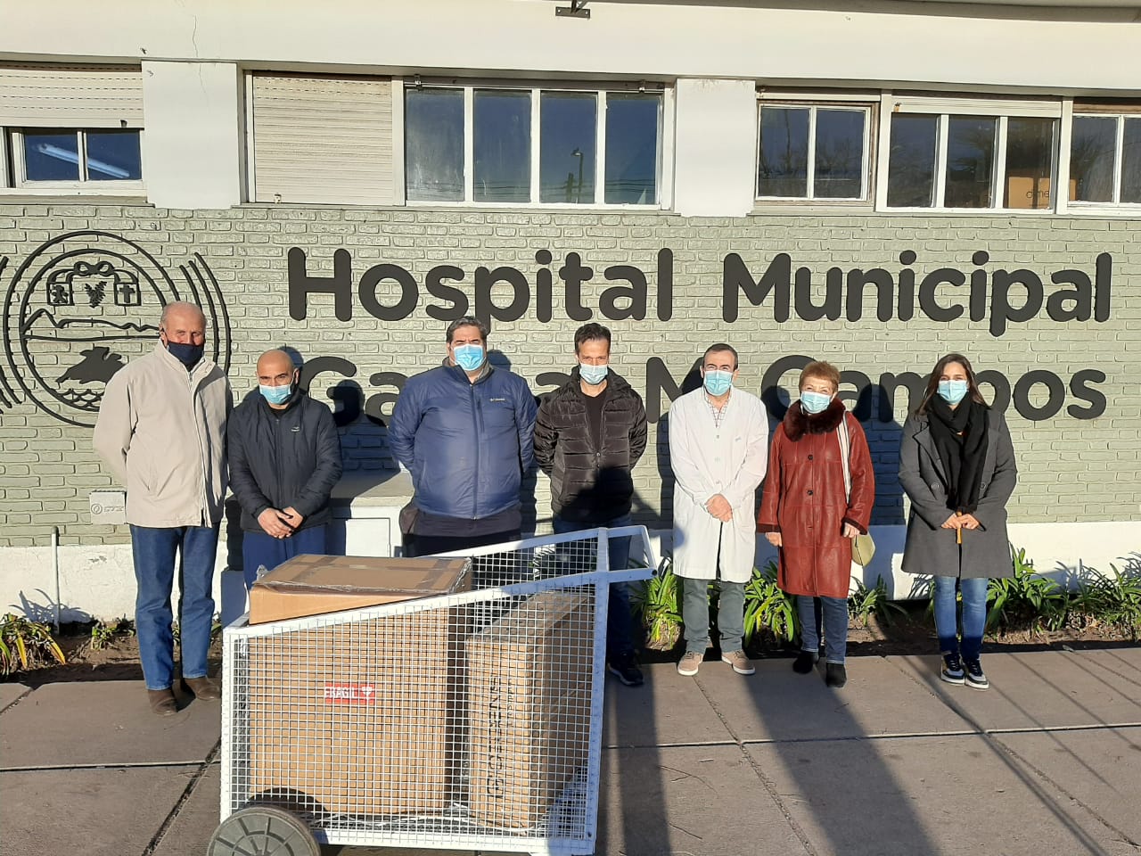 Una familia donó un respirador al Hospital de Lobería y se multiplican las acciones solidarias
