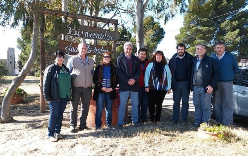 Carmen de Patagones: El intendente Zara y el diputado Nardelli recorrieron obra de agua potable