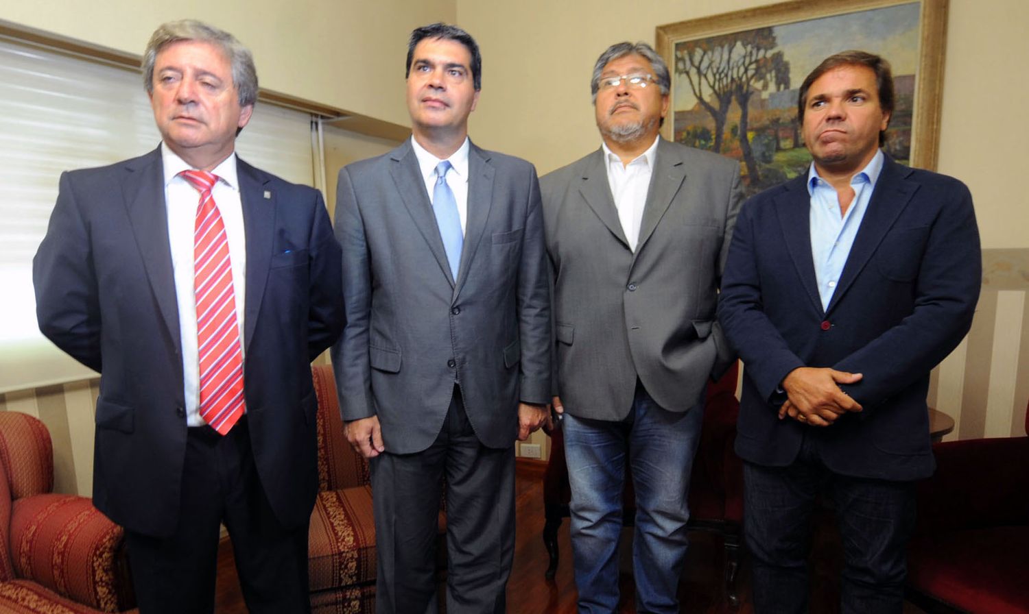 Capitanich reunió a legisladores del FpV y manifestaron su apoyo a Cristina