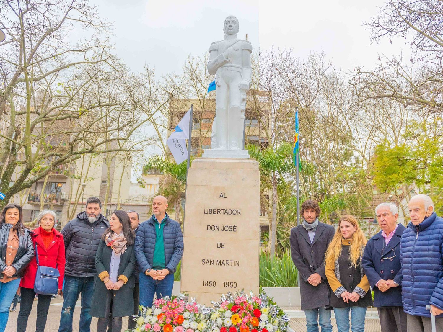 San Fernando: Andreotti encabezó homenaje a San Martín