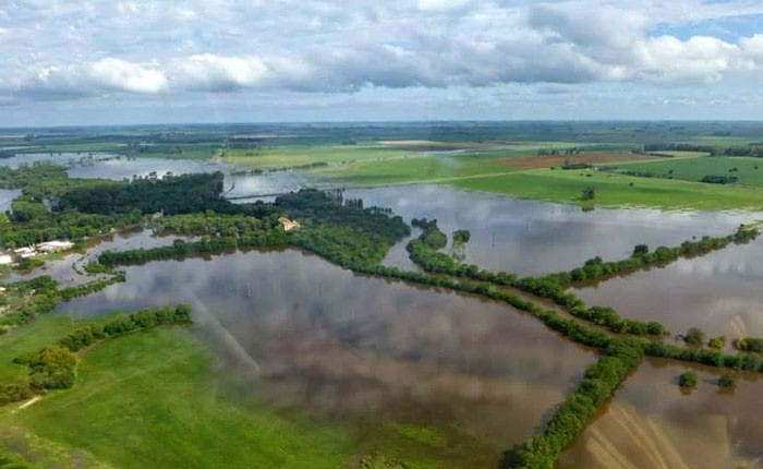  Baradero: Hay 80 mil hectáreas tapadas por el agua