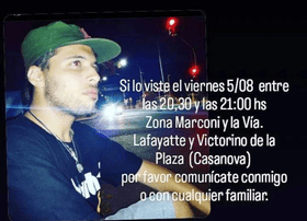 La Matanza: Piden testigos por la muerte de un joven en las vías del Belgrano Sur