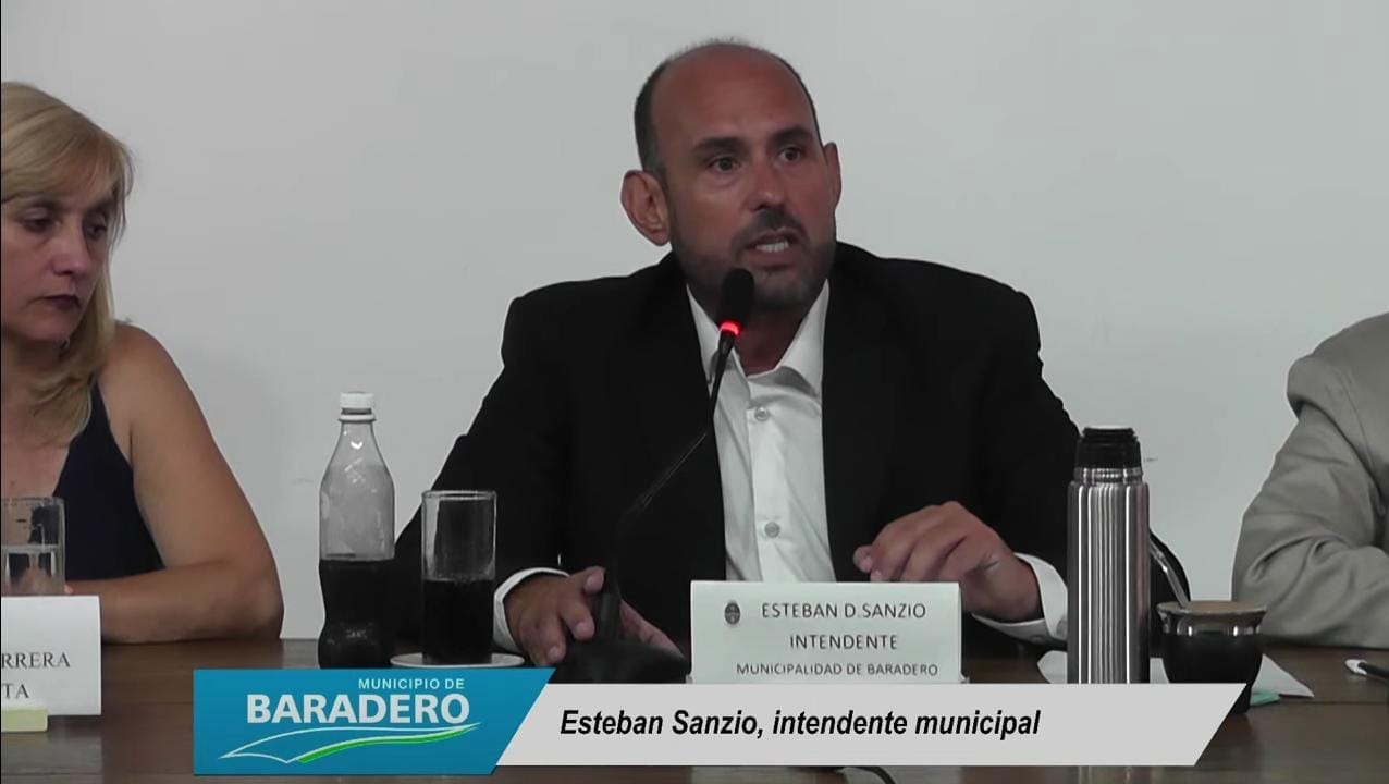 Sanzio abrió sesiones en Baradero: "Generamos condiciones para que la gente pueda acceder al trabajo genuino"