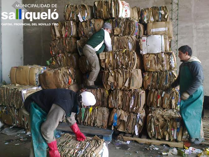 Salliqueló: Municipalidad vende material reciclado
