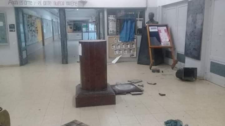 Lomas de Zamora: Robo y destrozos en la escuela ENSAM de Banfield