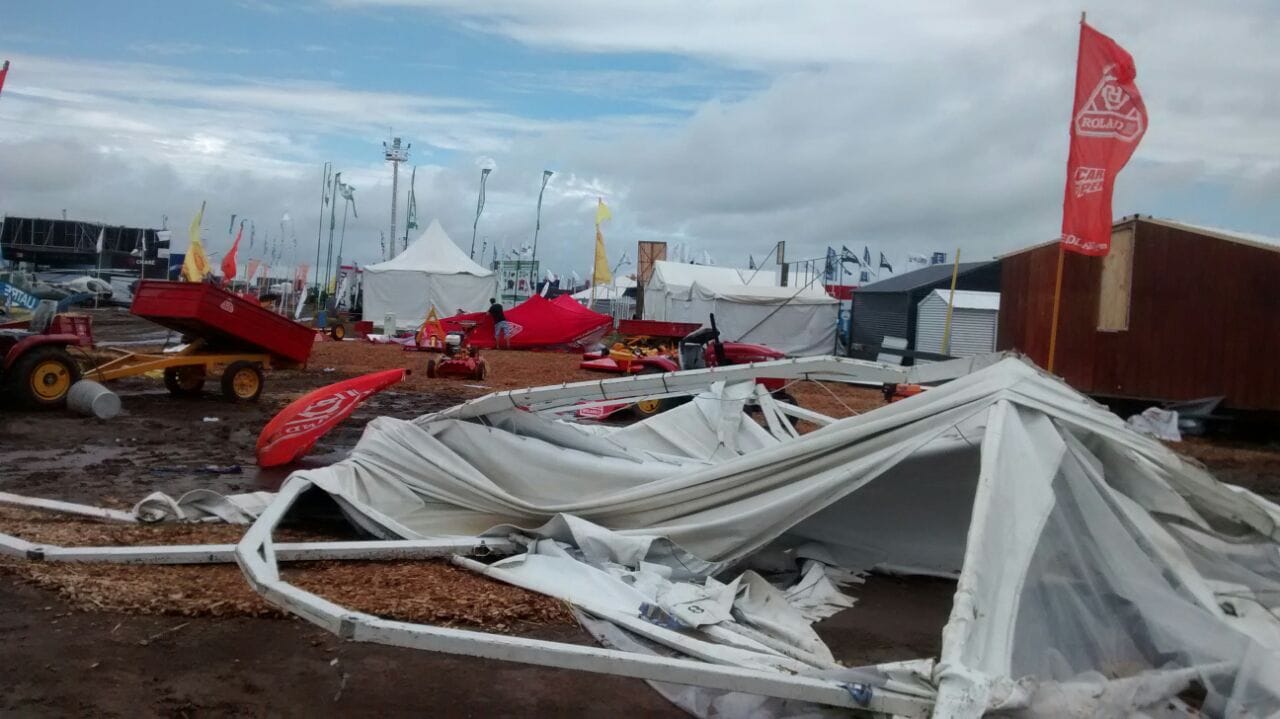 Expoagro 2017: Así quedaron el predio y los stands tras el temporal