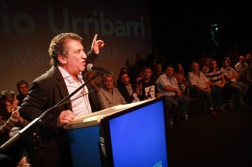 Pensando en 2015, Urribarri encabezó acto kirchnerista en Mar del Plata
