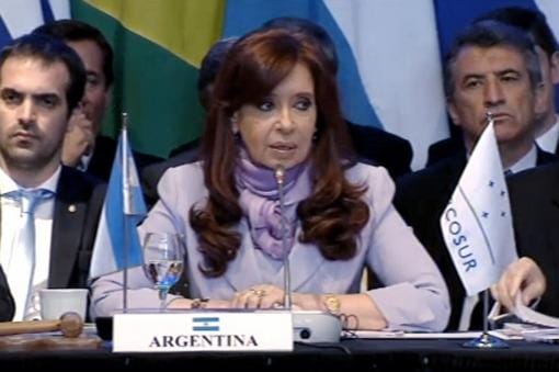 Cumbre del Mercosur: Cristina calificó la integración entre países como "altamente beneficiosa"