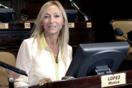 Mónica López anunció que renunciará a su candidatura por el Parlasur