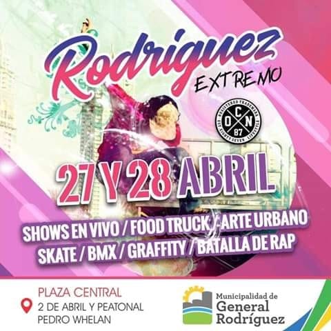 Llega el Festival de Deportes Extremos en General Rodríguez