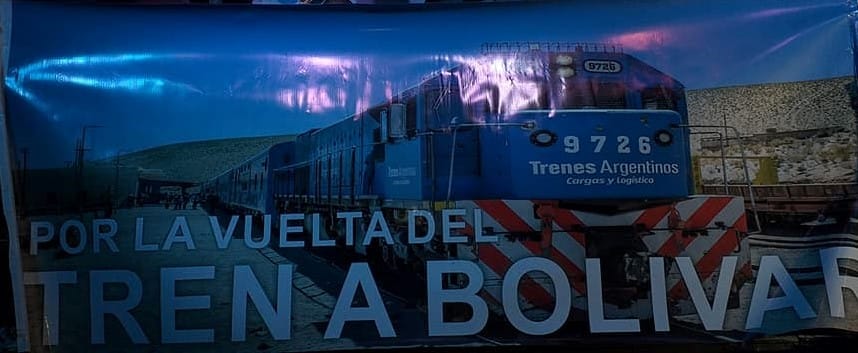 “X el regreso del tren a Bolívar”: Piden por la restitución del ramal Plaza Constitución-Daireaux