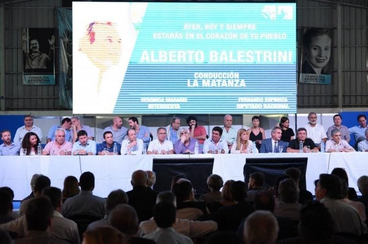 La Matanza: Tras la intervención del PJ, el Justicialismo se mostró unido en un homenaje a Balestrini
