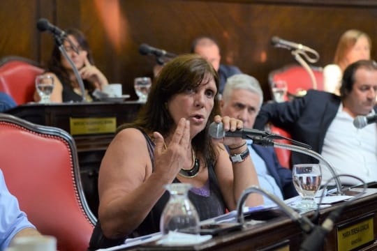 La senadora Teresa García amplió su denuncia sobre falsos aportantes a la campaña de Cambiemos