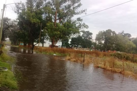 La lluvia trajo inundaciones en Mar del Plata