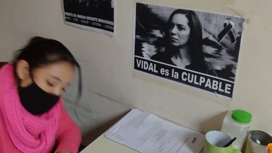 Cambiemos denunció campaña anti Vidal en vacunatorio de José C. Paz y Suteba respondió: "No tenemos nada que ver"