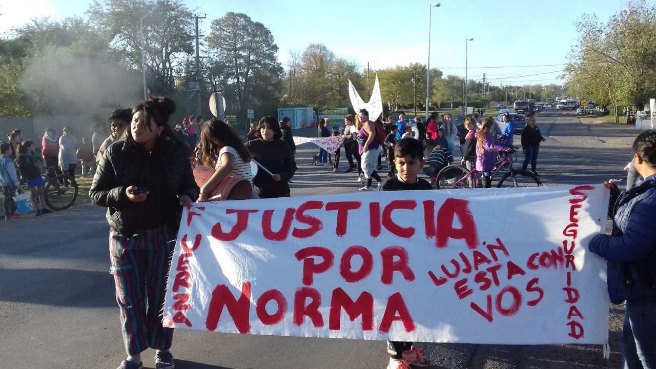 Vecinos de Luján reclamaron justicia por Norma Benítez, la mujer asesinada en un robo: Hoy vuelven a movilizarse