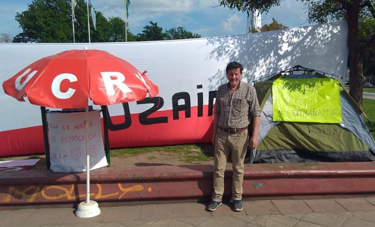 Interna en Cambiemos: Un exconcejal de Ituzaingó hace huelga de hambre desde el martes