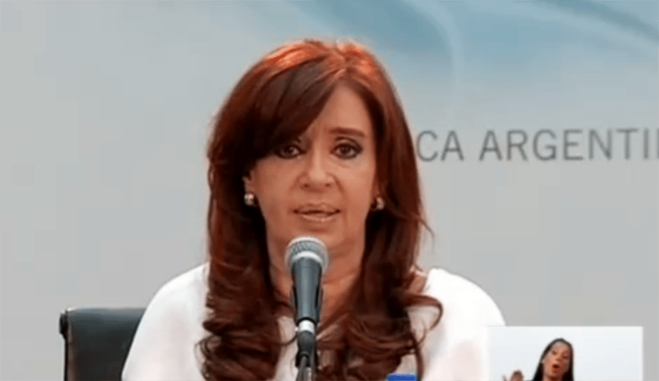 Cristina: "Argentina paga la jubilación más alta de América Latina"