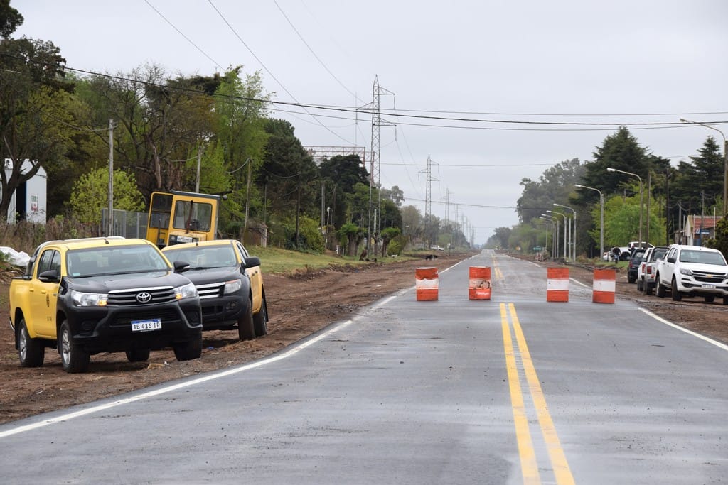 9 de Julio: Inauguran pavimentación del acceso desde la Ruta 65 con inversión de $60 millones