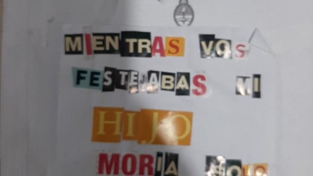 "Mientras vos festejabas, mi hijo moría solo": el mensaje que una votante le dejó a Alberto Fernández en Avellaneda