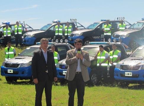 Vicente López: Jorge Macri presentó nuevos vehículos para la Patrulla Comunal