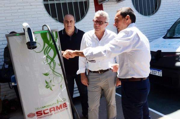 Tigre: Lanzan una estación de carga para autos eléctricos