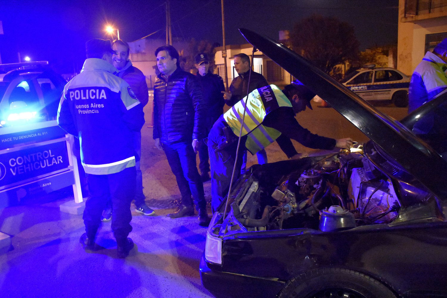 Municipio de General Rodríguez y fuerzas policiales realizan operativos saturación y controles de tránsito